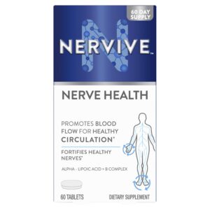 Nervive Nerve Health frasco con etiqueta