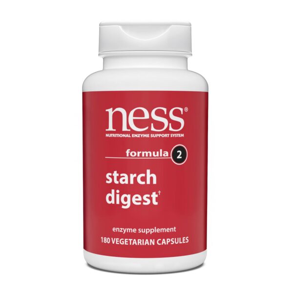 Ness Enzymes Starch Digest #2 bottle front