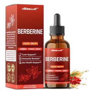 Version 1.0.0 Frasco de gotas líquidas Nessarit Berberina con extractos naturales