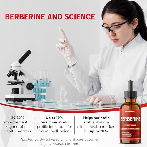 Gotas Nessarit de Berberina con ingredientes naturales