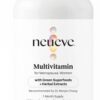 Version 1.0.0 Multivitaminas NeuEve para mujeres menopáusicas botella y cápsulas