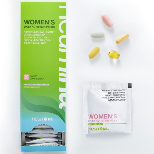 NEUMINA multivitamin para mujeres empaque frontal