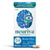 Frasco blanco NEURIVA Brain + Eye con etiqueta