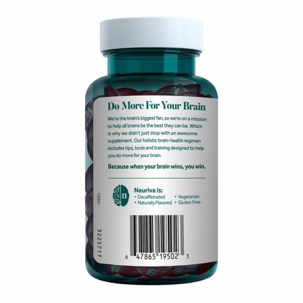 Frasco NEURIVA gomitas fresa en estante