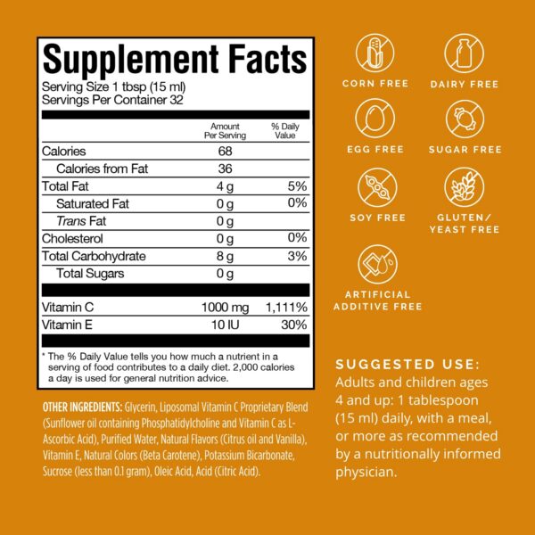 Neuro-C vitamina c liposomal brainmd apoyo inmunológico salud cerebral