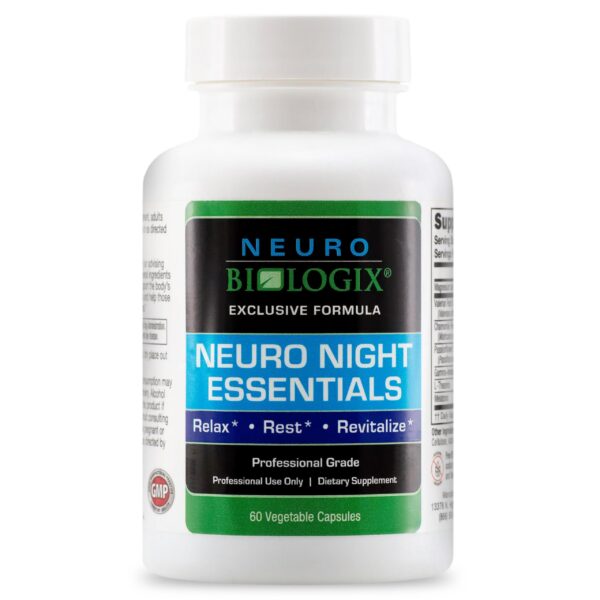 Neuro Night Essentials suplemento sueño 60 cápsulas vegetales
