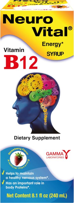 Version 1.0.0 Frasco Neuro Vital Jarabe con etiqueta