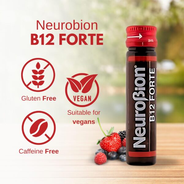 Etiqueta de Neurobion B12 Forte frasco