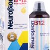 Frente de frasco Neurobion B12 líquido cítrico 16 oz