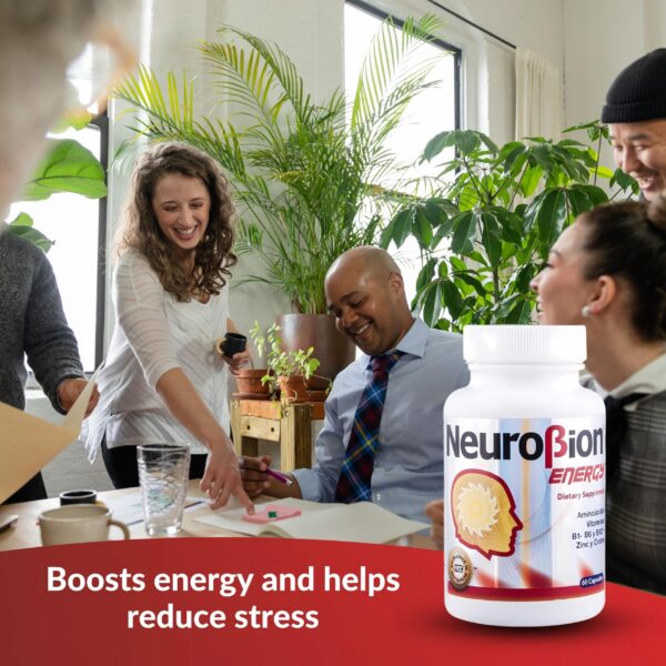 Frasco Neurobion Energy con etiqueta visible