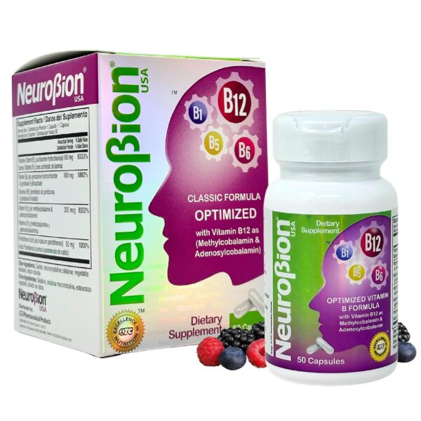 Frasco Neurobion Optimized 50 cápsulas