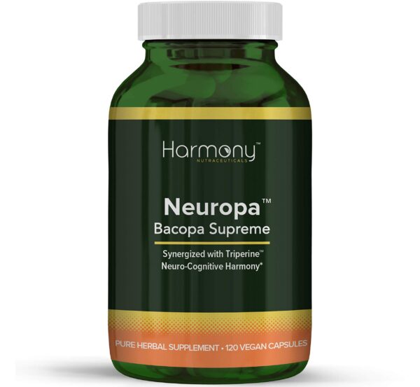 Neuropa Bacopa Supreme suplemento cognitivo 120 cápsulas frasco