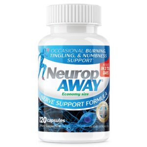Frente de envase NeuropAWAY 120 cápsulas