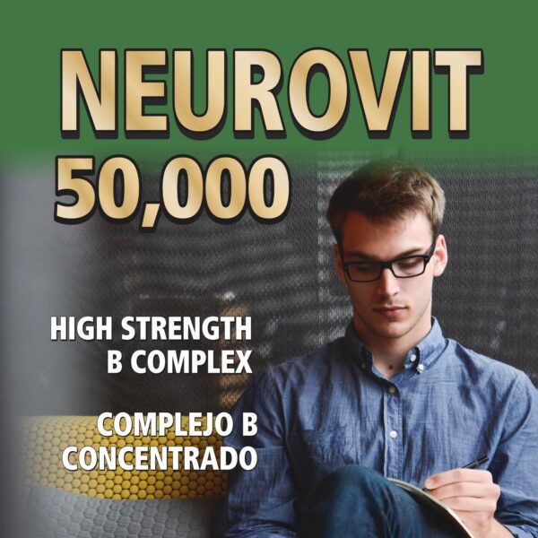 Lado de caja de Neurovit ampollas