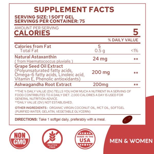 Etiqueta NEVISS Astaxantina 24 mg