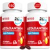 Frasco frontal de NEVISS Astaxantina 24 mg