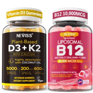 Frente de NEVISS gomitas D3 y K2