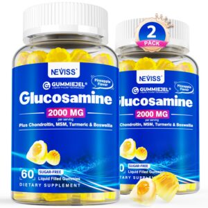 Neviss gomitas rellenas de glucosamina frente