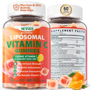 NEVISS gomitas liposomales de vitamina C 1000 mg 60 unidades