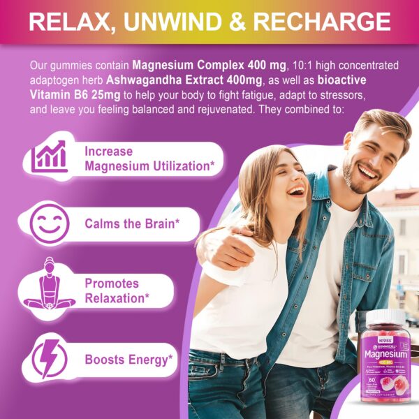 Bolsas de empaque NEVISS Gomitas Magnesio