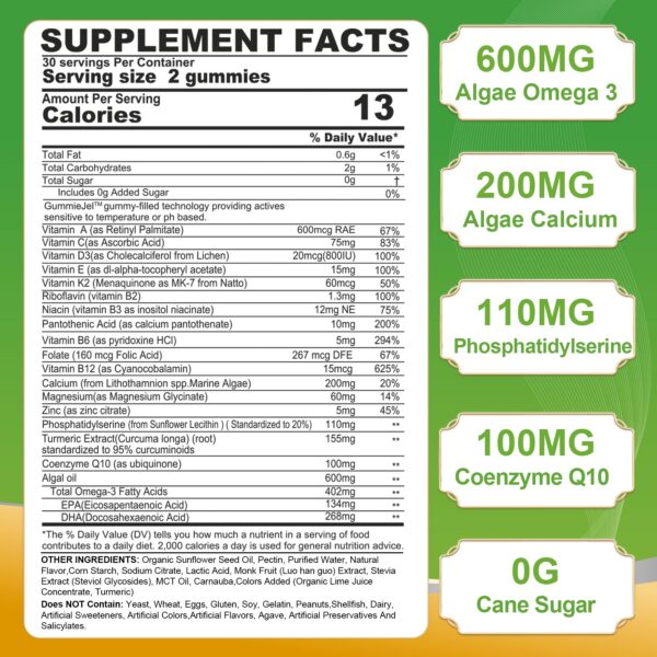 Neviss etiqueta herbales gomitas