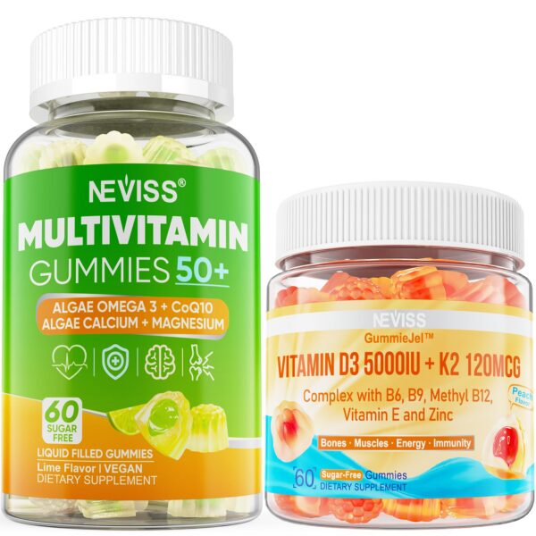 Version 1.0.0 Gomitas NEVISS multivitamínicas frente