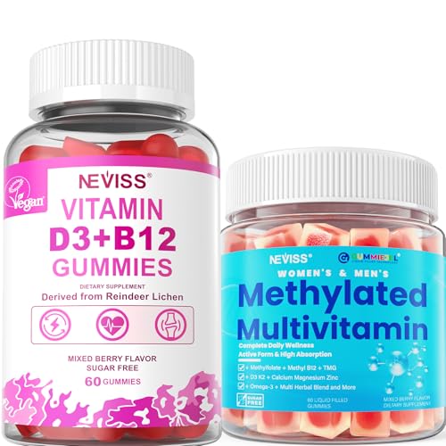 Gominolas NEVISS metiladas D3 y B12