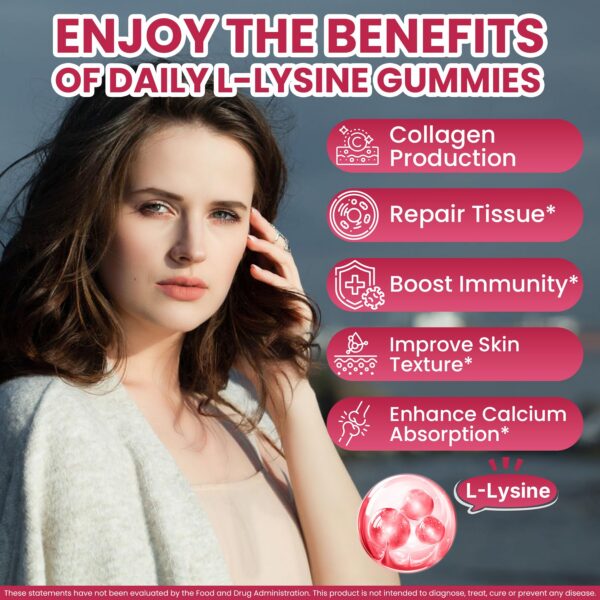 NEVISS L-Lysine Gomitas ingredientes