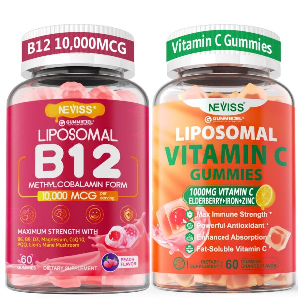 Version 1.0.0 Frasco NEVISS gomitas liposomales Vitamina C 1000 mg