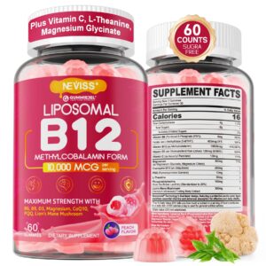 Frasco NEVISS Methyl B12 Gummies