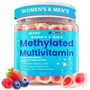 NEVISS Methylated Multivitamin Gummies frasco