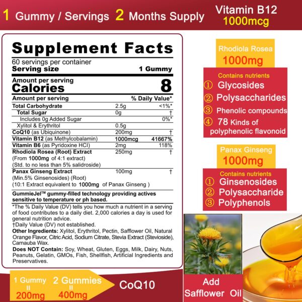 NEVISS gomitas potasio magnesio etiqueta