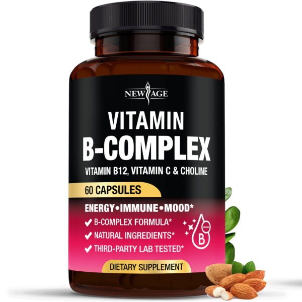 Frasco frontal New Age B Complex