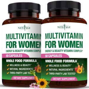 Frente de la caja NEW AGE Women Multivitamin