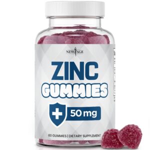 Gomitas de zinc NEW AGE, empaque
