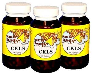 New Body CKLS limpiador herbal para colon, riñón, hígado y bazo 3 pack