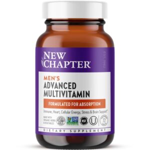 New Chapter Hombres multivitamínico frente envase