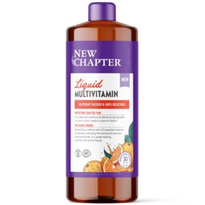 Frente de frasco de New Chapter Multivitamínico líquido