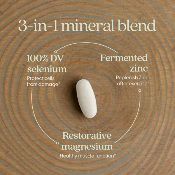 Envase de New Chapter magnesio-selenio-zinc