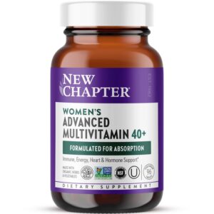 New Chapter multivitamínico mujer 40+ paquete frontal