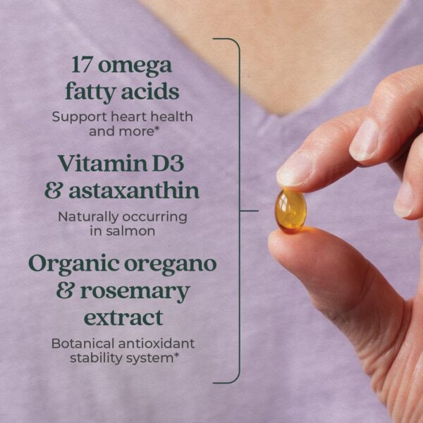 Botella suplemento Wholemega aceite pescado New Chapter 90 cuentas