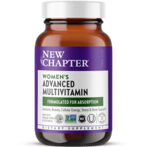 Frasco de New Chapter Multivitamínico para mujeres
