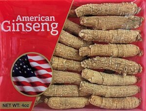 Caja New Green Nutrition ginseng americano selección a mano 4 oz