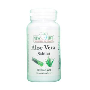 New Life Aloe Vera softgels soporte digestivo suplemento herbal
