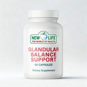 New Life Glandular Balance Support frasco