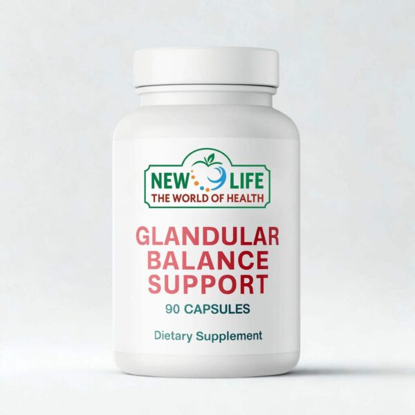 New Life Glandular Balance Support frasco