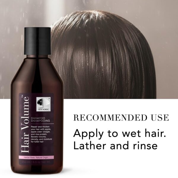 Uso recomendado: cabello mojado y espuma