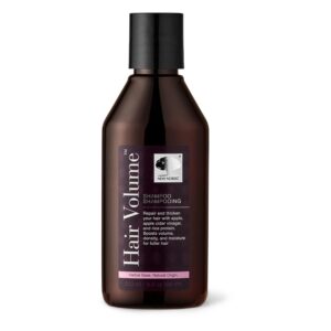 Frente del envase de New Nordic Hair Volume Shampoo