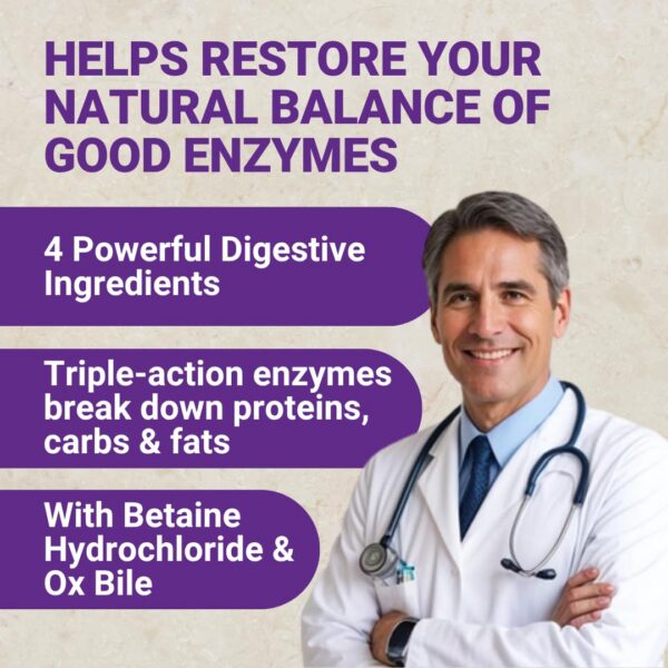 Cápsulas de NEW ROOTS HERBAL Digestive Enzymes en blister