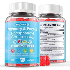 Frente del envase Nextdia fosfatidilserina 100 mg